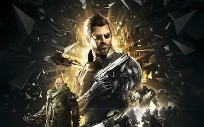 Download wallpapers Deus Ex, Mankind Divided, 2016, first person ...