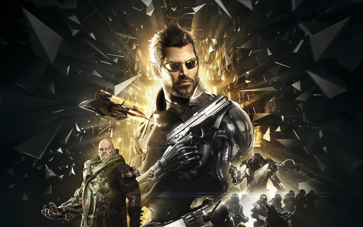 Deus Ex, M&#228;nskligheten Delas Upp, 2016, first person shooter-spel