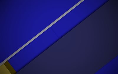 cinza azul de abstra&#231;&#227;o, design de material, android, geom&#233;tricos planos de fundo