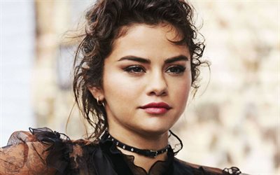 Selena Gomez, ritratto, viso, cantante, giovane star americana, photoshoot, USA