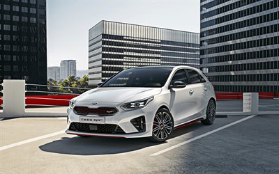 Download wallpapers Kia Ceed GT, 2019, sports version