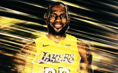 LeBron James, Los Angeles Lakers, American Basketball Player, Forward, NBA, USA, Basketball, National Basketball Association, LA Lakers