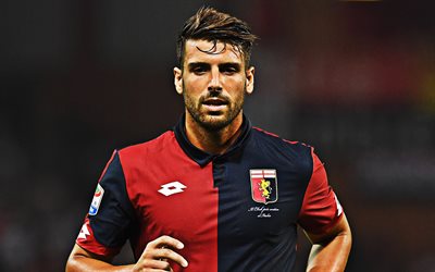 Miguel Veloso, Genoa CFC, Portuguese football player, midfielder, portrait, Serie A, Italy