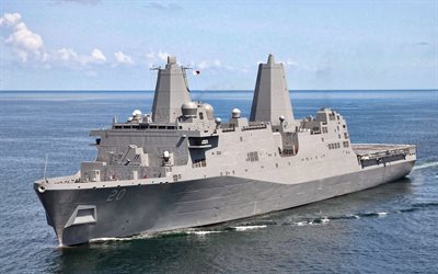 USS Green Bay, sea, LPD-20, amphibious transport dock, United States Navy, US army, battleship, US Navy, San Antonio-class, USS Green Bay LPD-20
