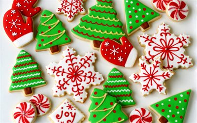 Julen kex cookie, Julbak, Julgran cookies, Gott Nytt &#197;r, Jul, vinter