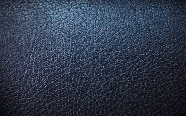 fundo de couro azul, macro, padr&#245;es de couro, texturas de couro, textura de couro azul, fundos azuis, fundos de couro, couro