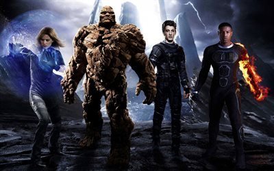 Fantastic Four, superheroes, Miles Teller, Mister Fantastic, Kate Mara, Sue Storm, Michael Jordan Bakary
