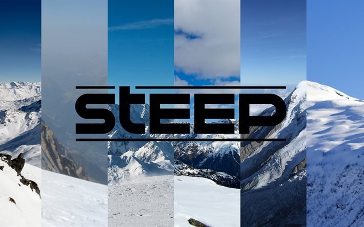 steil, 4k, 2017-spiele, logo, sport-simulator