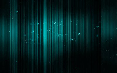 turquoise lines background, vertical lines on a black background, dark abstraction lines, dark turquoise lines background