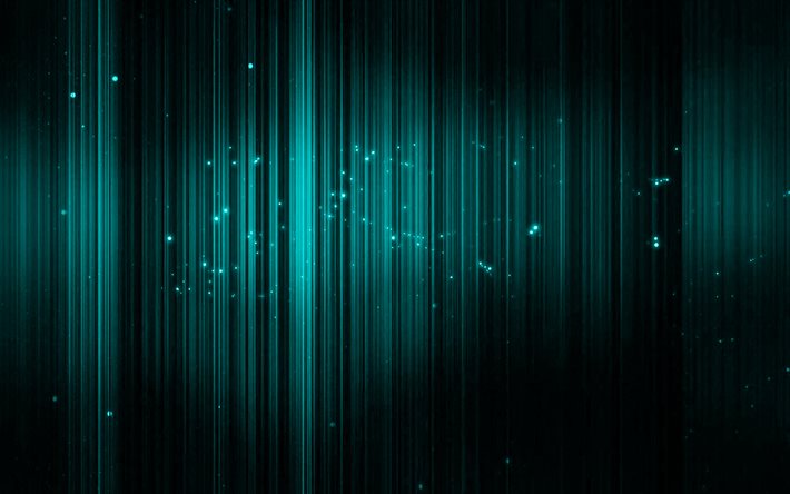 turquoise lines background, vertical lines on a black background, dark abstraction lines, dark turquoise lines background