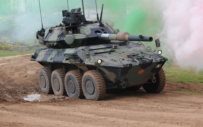 Centauro II, Italian combat vehicle, Italian army, Wheeled Armoured Vehicle
