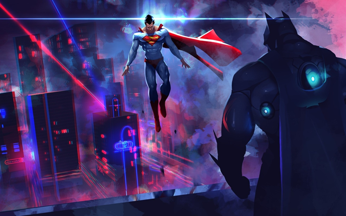ダウンロード画像 スーパーマンvsバットマン 嵐 Dcコミック バットマン スーパーマン フリー のピクチャを無料デスクトップの壁紙