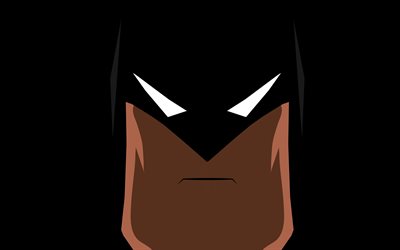4k, batman, minimal, superhelden, den dc comics
