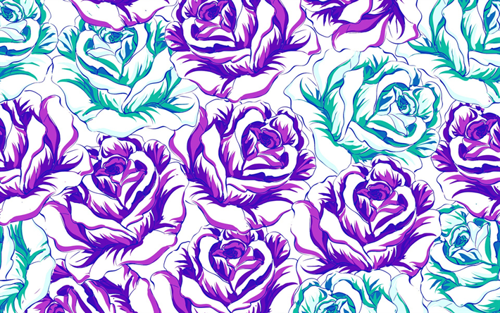 ダウンロード画像 質感のバラの花紫 花質感 バラ 白背景 木の芽の紫のバラ フリー のピクチャを無料デスクトップの壁紙