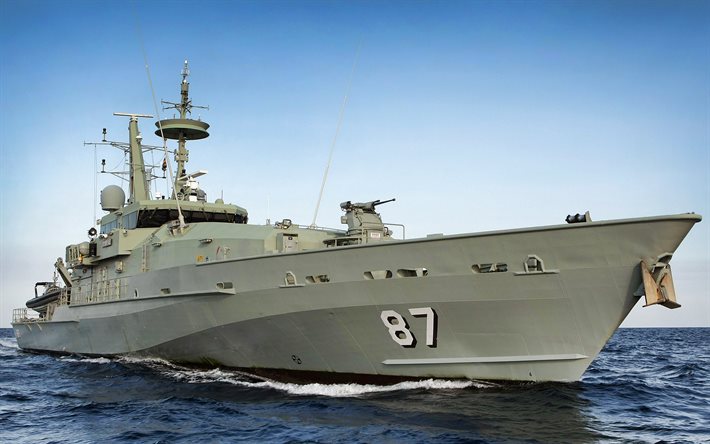 HMAS Pirie, ACPB 87, partiovene, Australian kuninkaallinen laivasto, Armidale-luokka, Australian sotalaivat