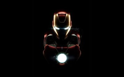 4k, Iron Man, la oscuridad, los superh&#233;roes, DC Comics, IronMan