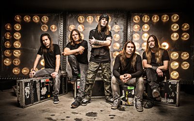 Children Of Bodom, 4k, rock-yhtye, Alexi Laiho, Janne Wirman, Henkka Sepp&#228;l&#228;, Jaska Raatikainen, Daniel Freyberg, Suomen julkkis
