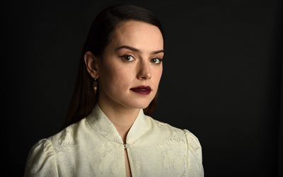 Daisy Ridley, actrice britannique, la star Hollywoodienne, photographie, portrait, maquillage, Daisy Jazz Isobel Ridley