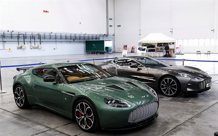 Aston Martin One-77, supercars, Aston Martin V12 Zagato, Engelska sportbilar