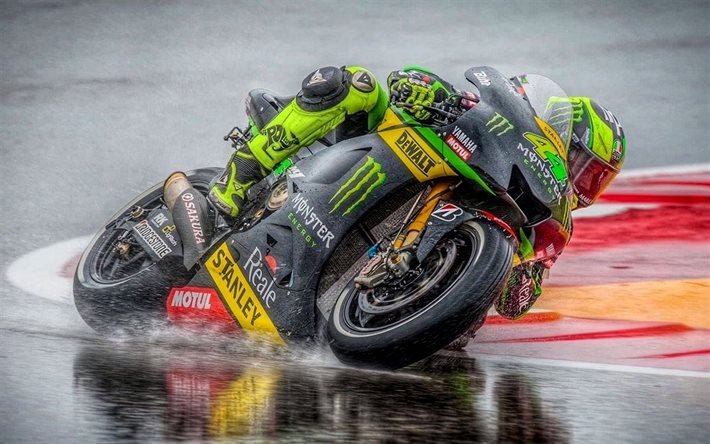 Pol Espargaro, MotoGP, HDR, rider, sportbikes, rain