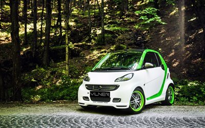 Vilner, tuning, 2017 cars, Smart ForTwo Brabus, small cars