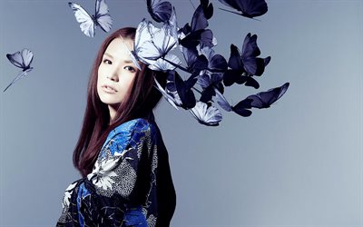4k, Superfly, 2019, le chanteur japonais, de la beaut&#233;, Shiho Ochi, femme asiatique, J-Rock, japonais c&#233;l&#233;brit&#233;, Superfly photoshoot