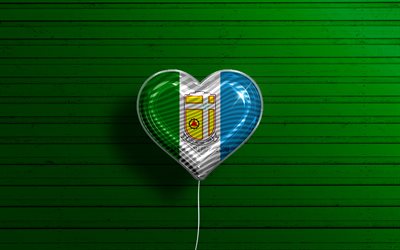 rakastan betimiä, 4k, realistiset ilmapallot, vihreä puinen tausta, betimin päivä, brasilian kaupungit, betimin lippu, brasilia, ilmapallo lipulla, betim