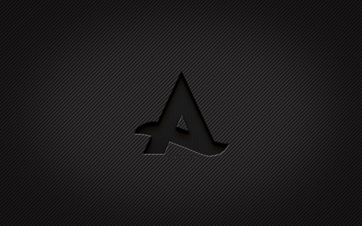 Afrojack logo in carbonio, 4k, Nick van de Wall, grunge, sfondo carbonio, creativo, Afrojack logo nero, DJ olandesi, logo Afrojack, Afrojack