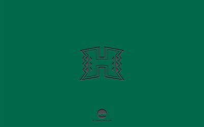 هاواي رينبو ووريورز, خلفية خضراء, كرة القدم الأمريكية, شعار هاواي رينبو ووريورز, الرابطة الوطنية لرياضة الجامعات, هونولولو، هاواي, الولايات المتحدة الأمريكية