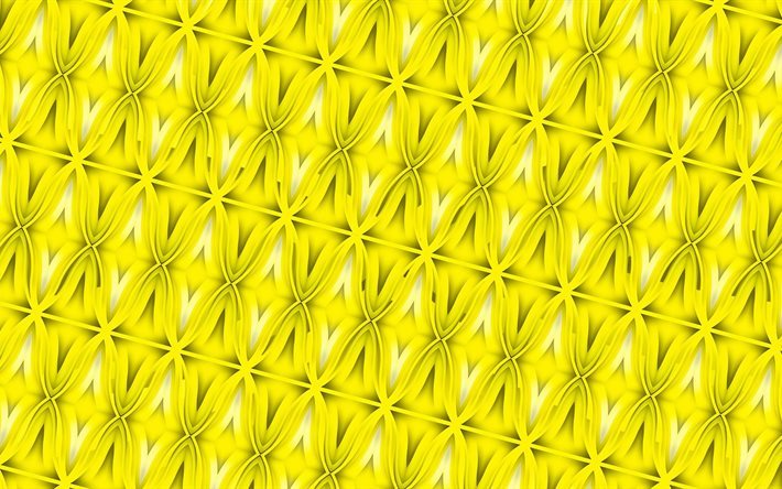 figura, amarillo, patr&#243;n, la textura