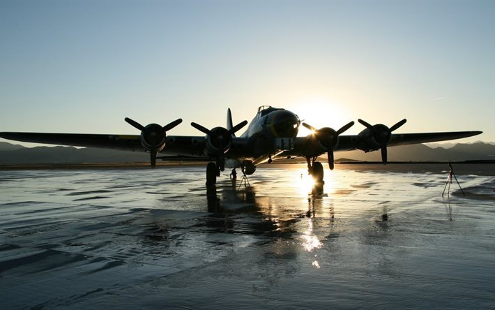 mesa, havaalanı, b17, liberty belle, colorado, u&#231;ak