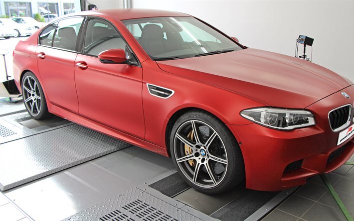 la velocidad de buster, 2016, bmw, f10, sed&#225;n, rojo, garaje