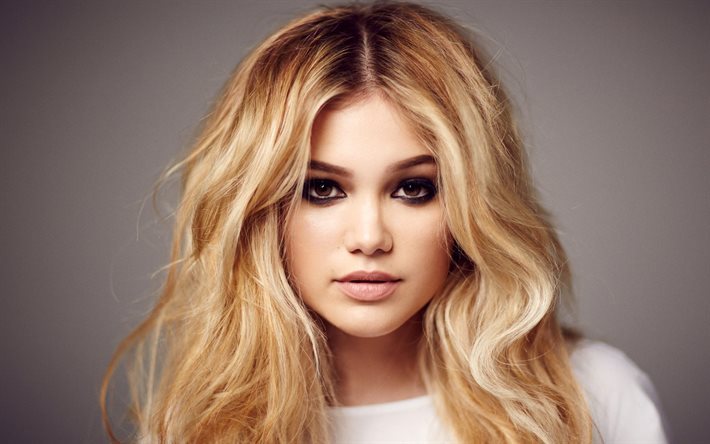 olivia holt, la cantante, la cara, la celebridad, la actriz, rubia