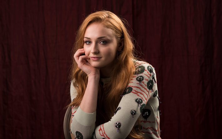 celebrity, sophie turner, usa today, actress, 2016, redhead, photo