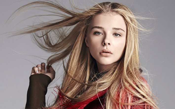 girl, blonde, chloe moretz, actress, model, celebrity