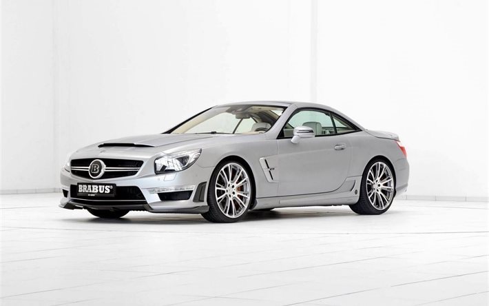 coup&#233;, roadster, 2016, mercedes, brabus 800, mercedes-amg, sl 65, tuning