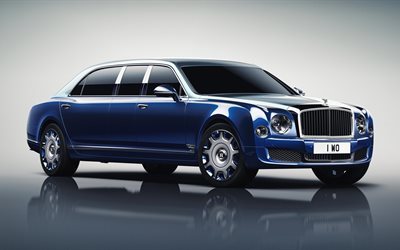 bentley, 2016, limousine, super, by mulliner, grand, mulsanne, tuning, suite