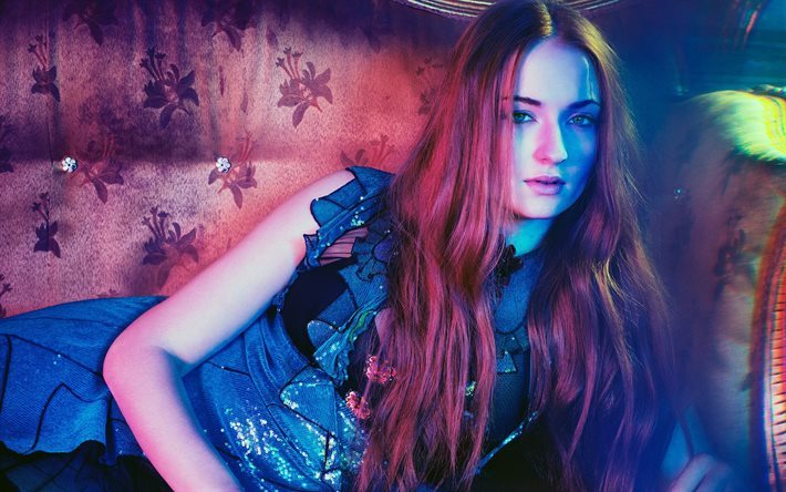 fille, sophie turner, l&#39;actrice, jeune actrice