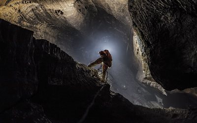 洞窟, ピットolimp, クロアチア, 洞窟探検, speleology