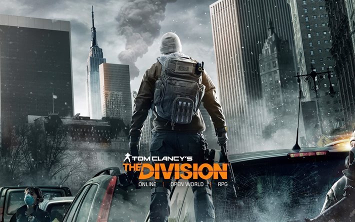 rpg, ps 4, division, 2016, xbox one, shooter, poster, tom clancys, ubisoft massive, windows