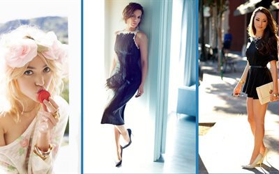 kate beckinsale, la actriz, modelo, rubia, las mujeres, las ni&#241;as, collage
