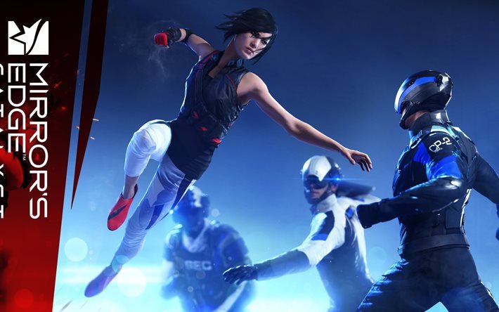 catalyst, xbox one, 2016, game, action, electronic arts, mirrors edge, poster