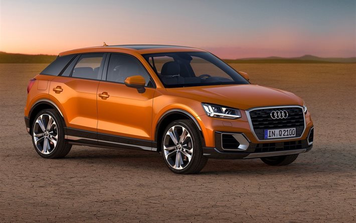 2016, crossover, audi, desert