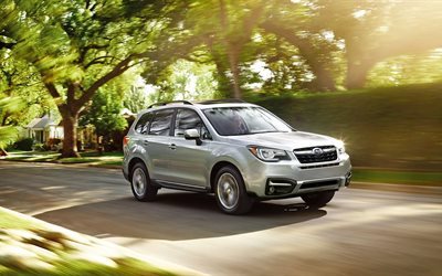 silver, subaru, 2017, forester, speed, 2-0, jeep