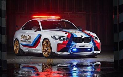 2016, motogp, pace car, sports, white, bmw, special, safety car