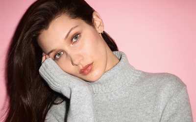 model, bella hadid, photoshoot, sweater, journal, korean edition, 2016