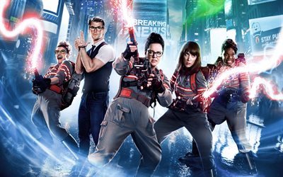 comedy, chris hemsworth, melissa mccarthy, action, ghostbusters