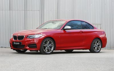 red, 2016, g-power, bmw, m235i, tuning, coupe
