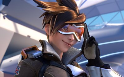 blizzard entertainment, xbox one, playstation 4, 2016, overwatch, tracer, game, windows