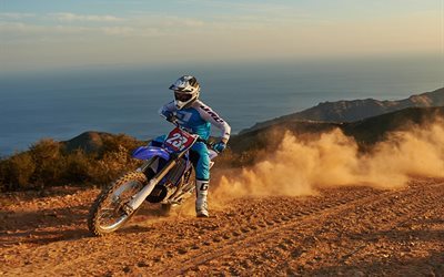 2016, dust, motocross, yamaha, yz250x, sport